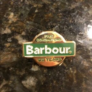 Barbour Pin Badge